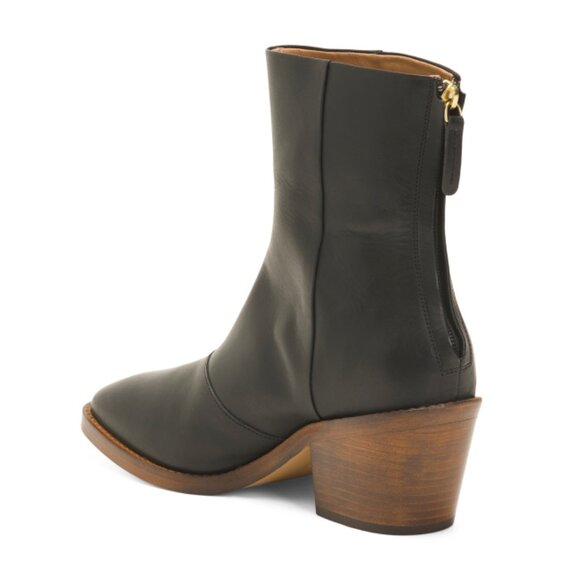 MANSUR GAVRIEL Black Made In Portugal Leather Day Boots - Picture 2 of 2